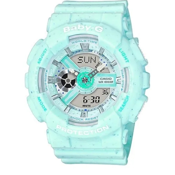 Casio Accessories - Casio Baby G Ice Cream Pastel Series Mint Green Watch